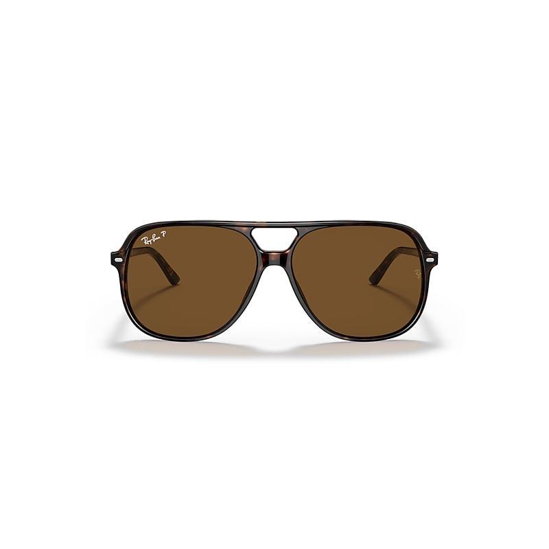 Ray-Ban Bill Sunglasses Frame Brown Lenses Polarized Product Image