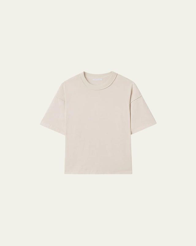 Mens Reversed Cropped T-Shirt Product Image