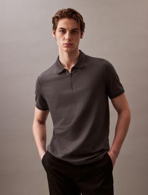 Tech Zip Polo Shirt Product Image