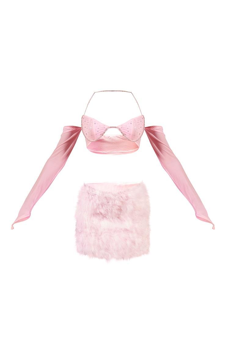 Pink Sexy Carnival Princess Halloween Costume Product Image