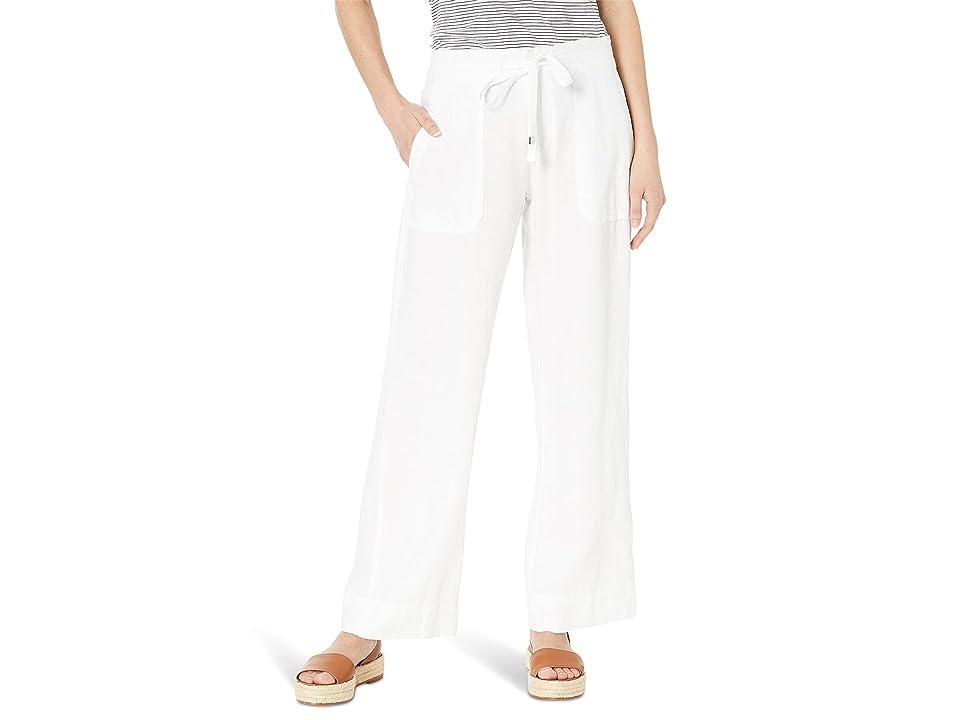 LAUREN Ralph Lauren Petite Linen Wide-Leg Pant Women's Casual Pants Product Image