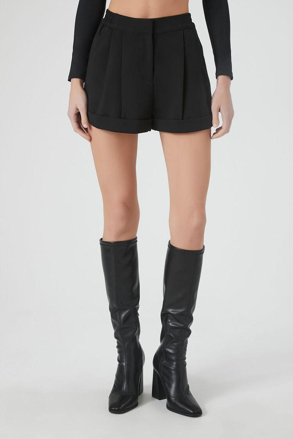 Pleated Trouser Shorts | Forever 21 Product Image