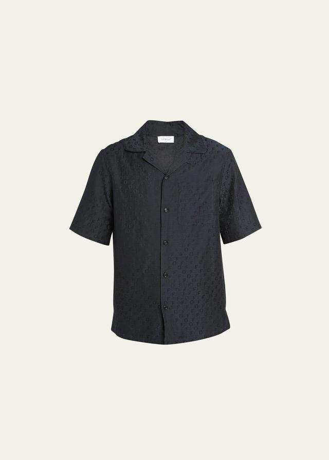 Mens Sheer Logo Camp Shirt Product Image