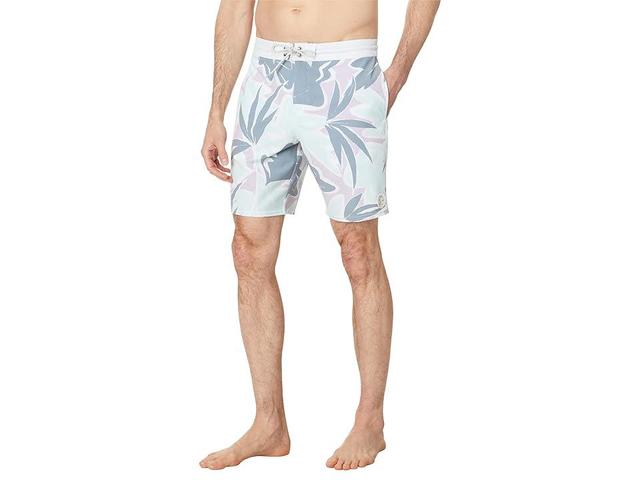 O'Neill O'Riginals Print Cruzer 18 Boardshorts (Seafoam) Men's Swimwear Product Image