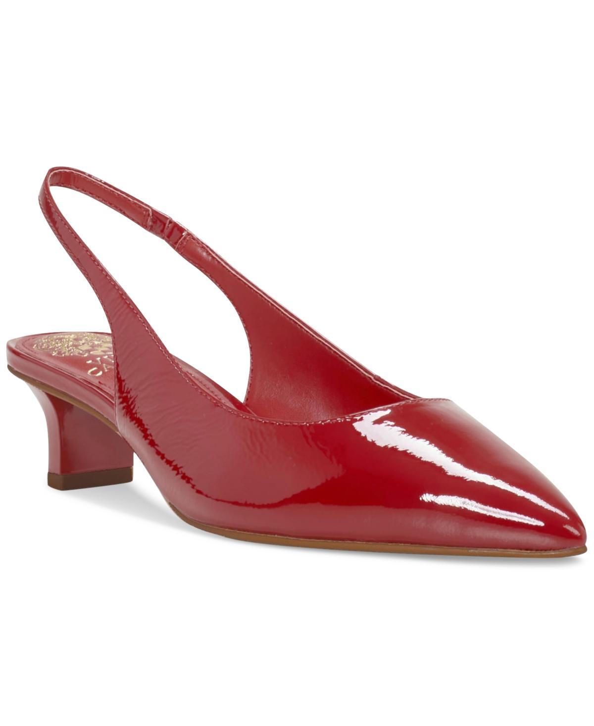 Vince Camuto Womens Pilar Slingback Kitten-Heel Pumps Product Image