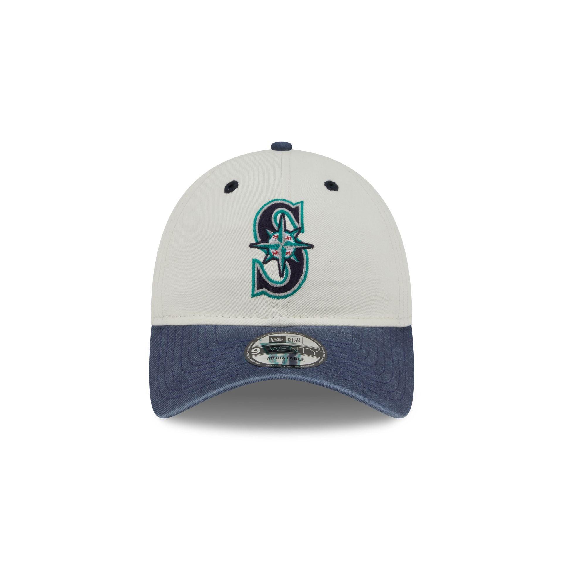 Seattle Mariners Classic Sidescript 9TWENTY Adjustable Hat Male Product Image