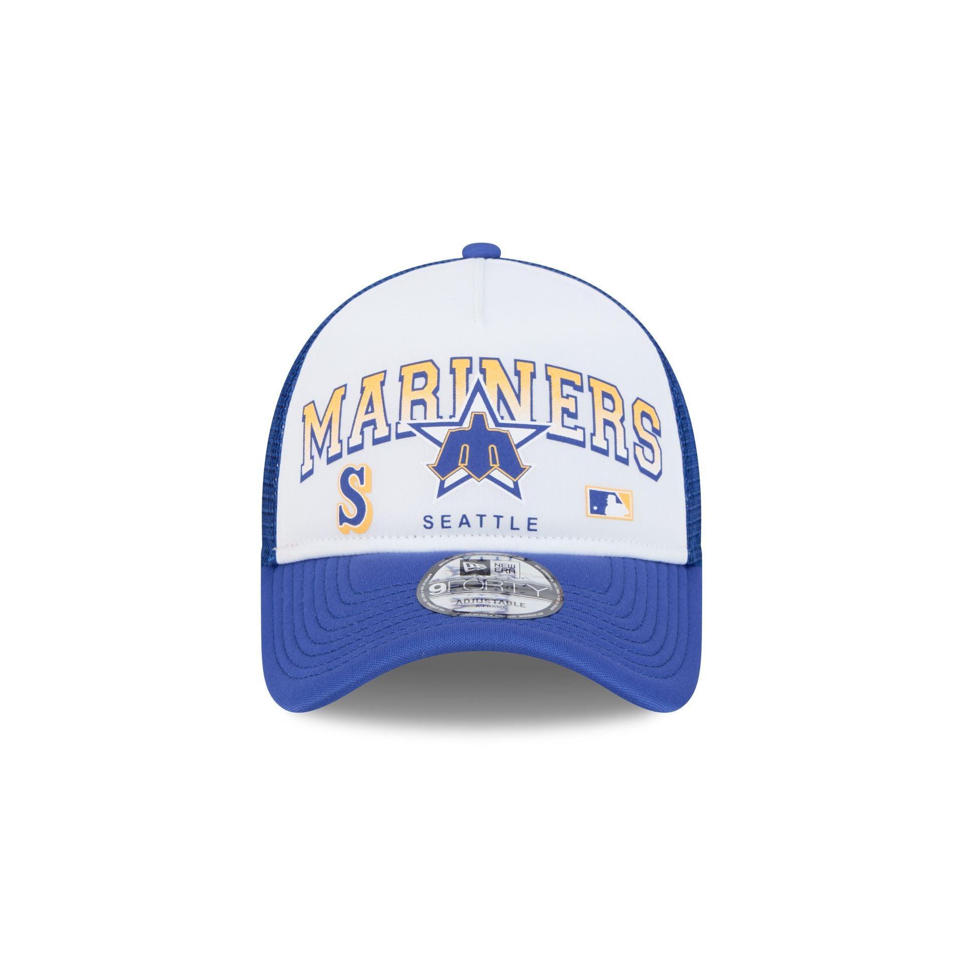 Seattle Mariners Sport Classics 9FORTY A-Frame Trucker Hat Male Product Image