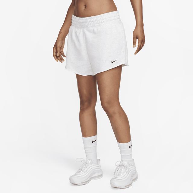 Womens Nike Sportswear High-Waisted French Terry Shorts Product Image