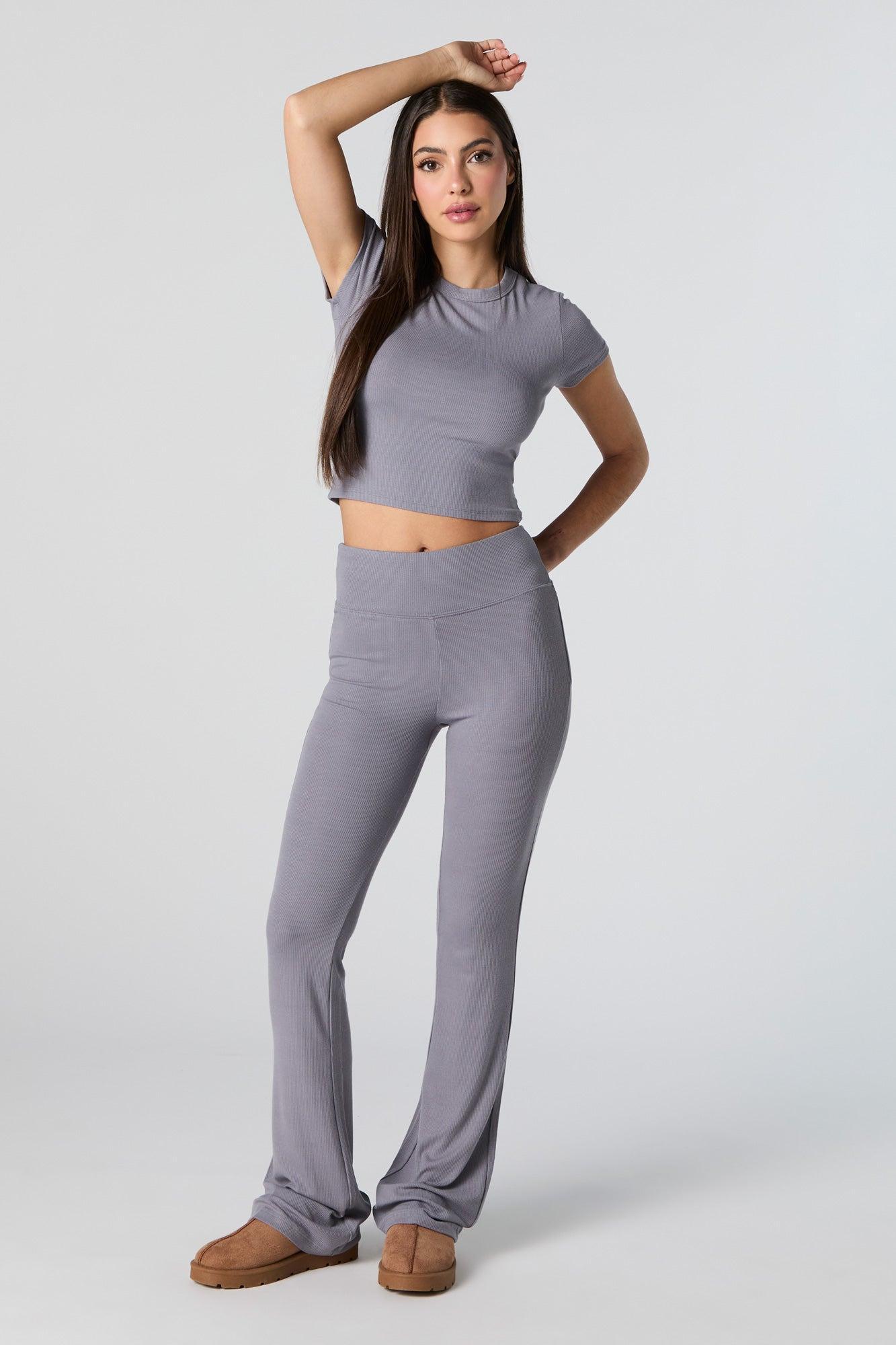 Active Ribbed Flare Pant Female product image