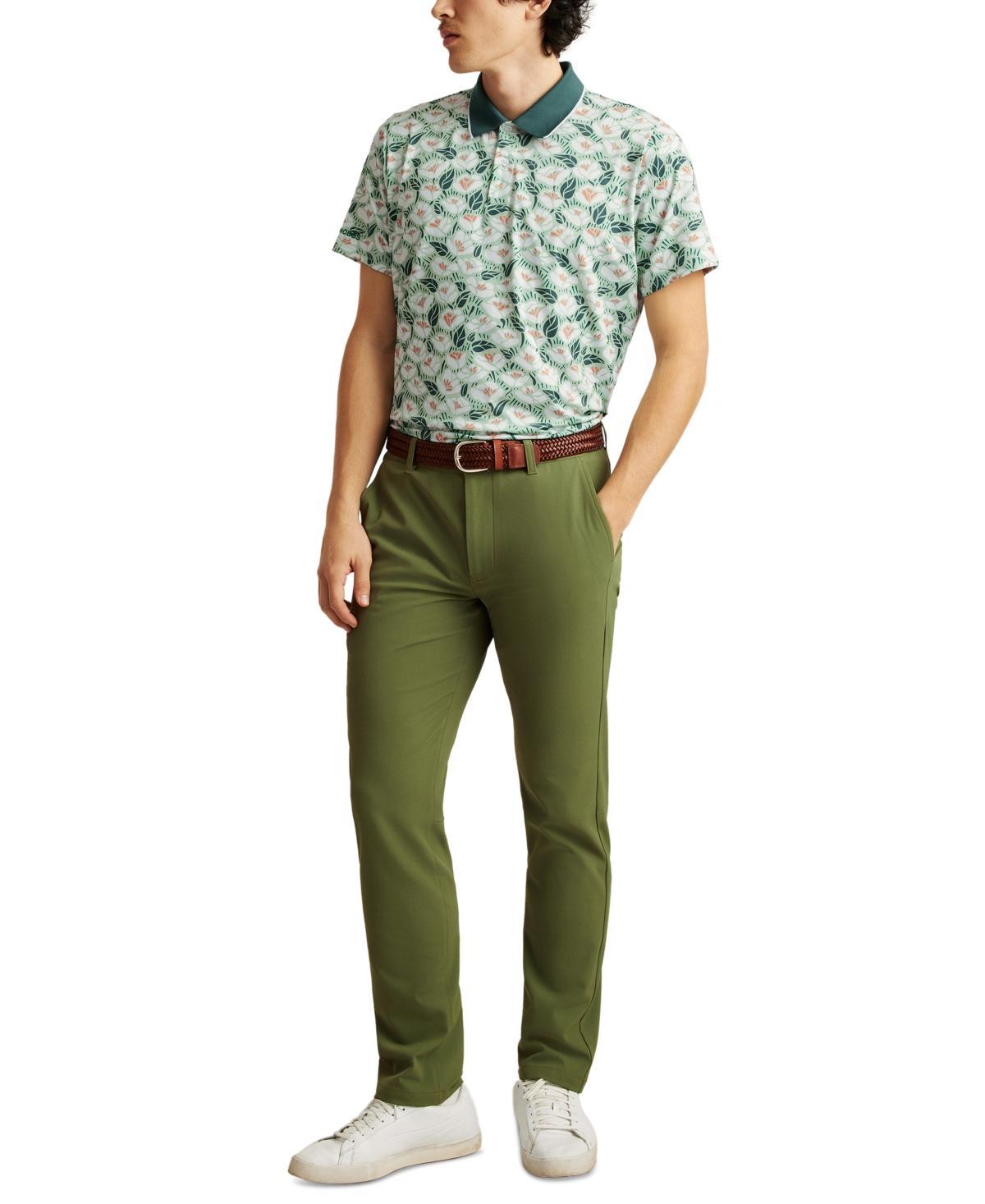 Bonobos Mens Floral-Print Performance Golf Polo Shirt Product Image