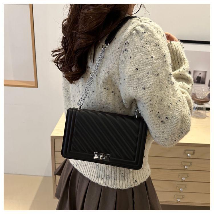 Quilted Buckle Shoulder Bag Product Image