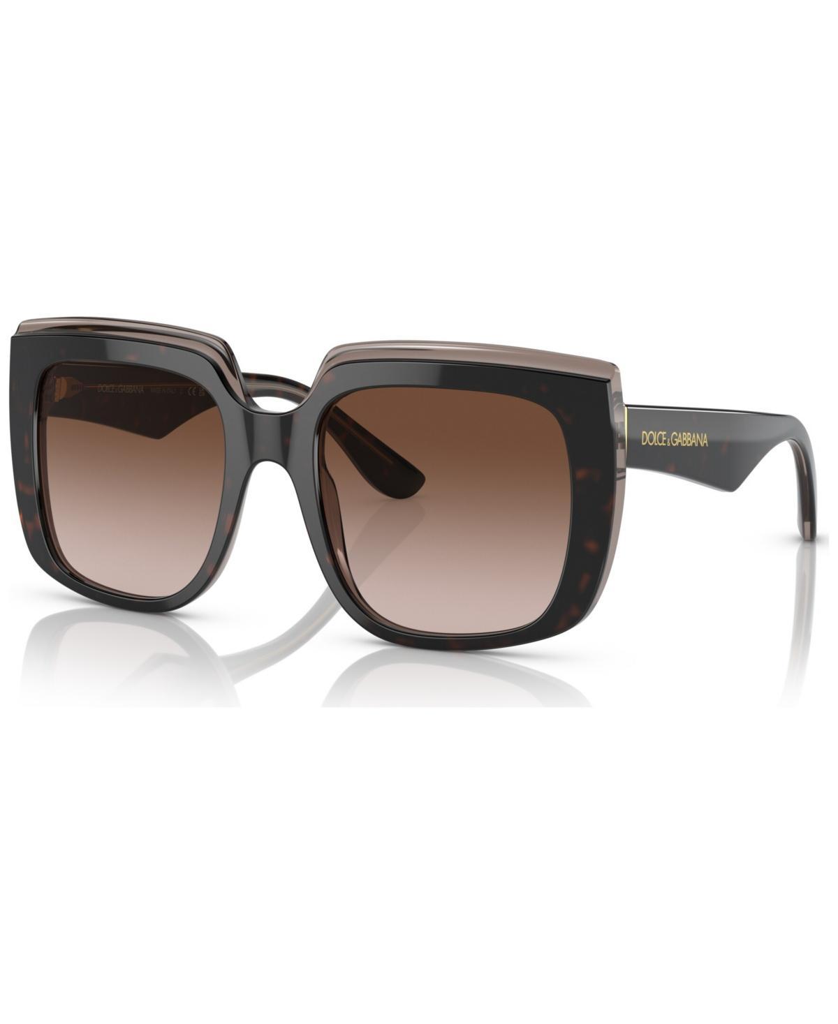 Dolce & Gabbana 54mm Gradient Square Sunglasses Product Image