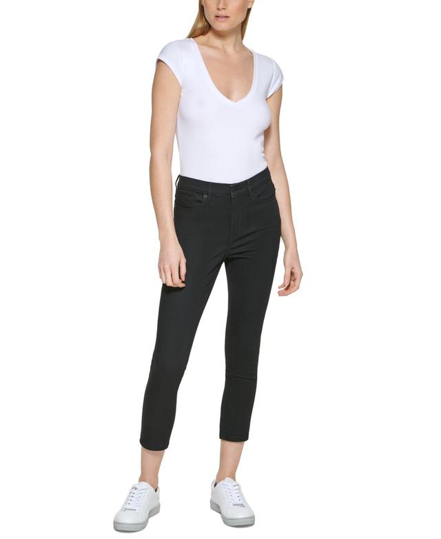 Calvin Klein Jeans Petite High Rise 27 Skinny Ankle Jeans Product Image