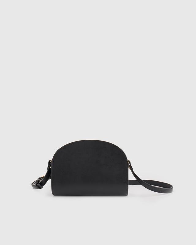 Italian Leather Dome Crossbody Product Image