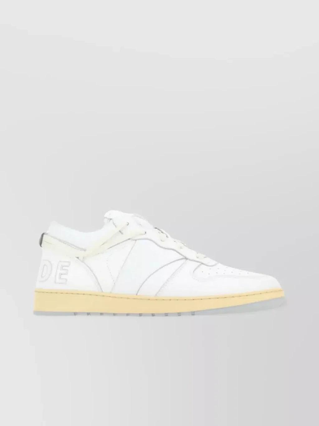 White Rhecess Low Sneakers Product Image