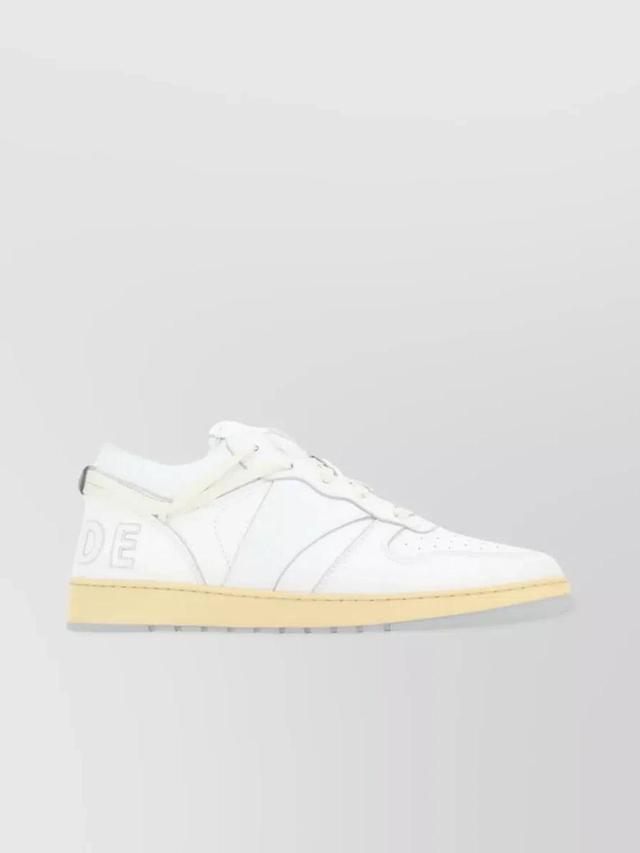 White Rhecess Low Sneakers Product Image