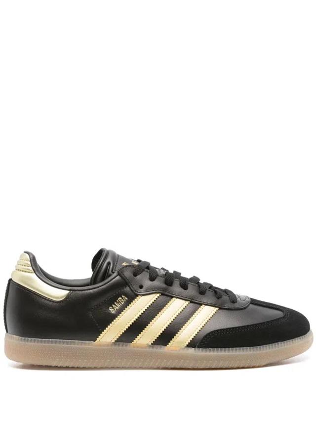 ADIDAS ORIGINALS Mens Adidas Samba Messi In Black/gold Product Image