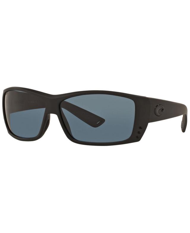 Costa Mens 6S9024 Cat Cay 61mm Rectangle Polarized Sunglasses Product Image