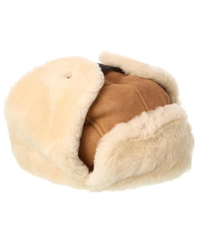 UGG Sheepskin Trapper Hat In Brown Product Image