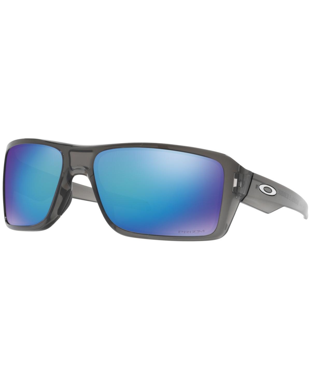 Oakley Double Edge 66mm Prizm Polarized Oversize Wrap Sunglasses Product Image