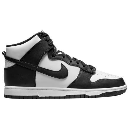 Nike Mens Nike Dunk Hi - Mens Shoes Orange/Black/White Product Image