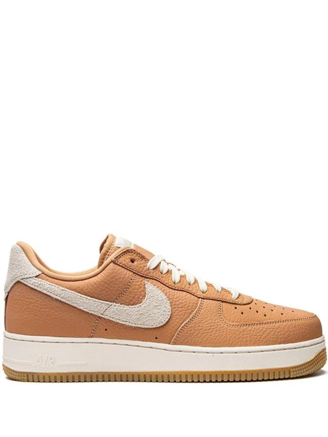 Air Force 1 '07 Craft Sneakers In Light Cognac/coconut Milk/pink Glaze Product Image