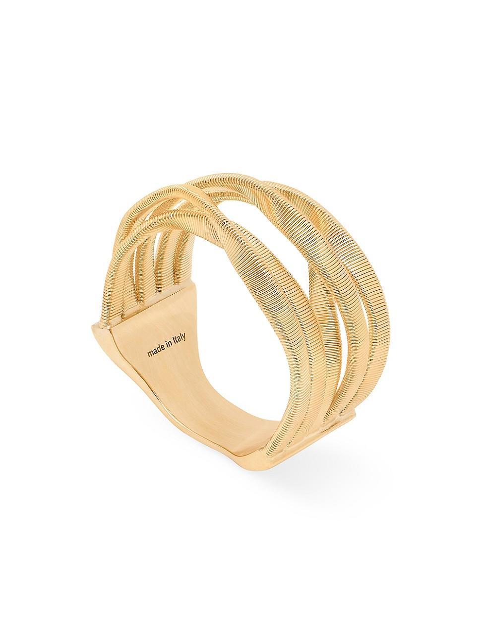 Womens Marrakech 18K Yellow Gold 5-Strand Ring Product Image