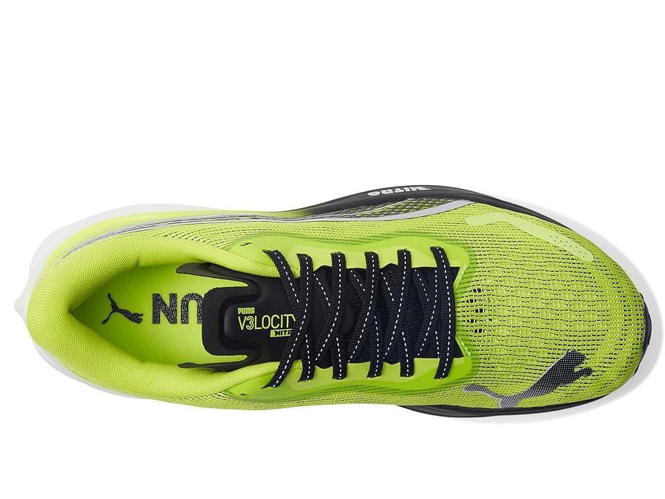 PUMA Velocity Nitro 3 Psychedelic Rush (Lime Pow/PUMA Black/PUMA Silver) Men's Shoes Product Image