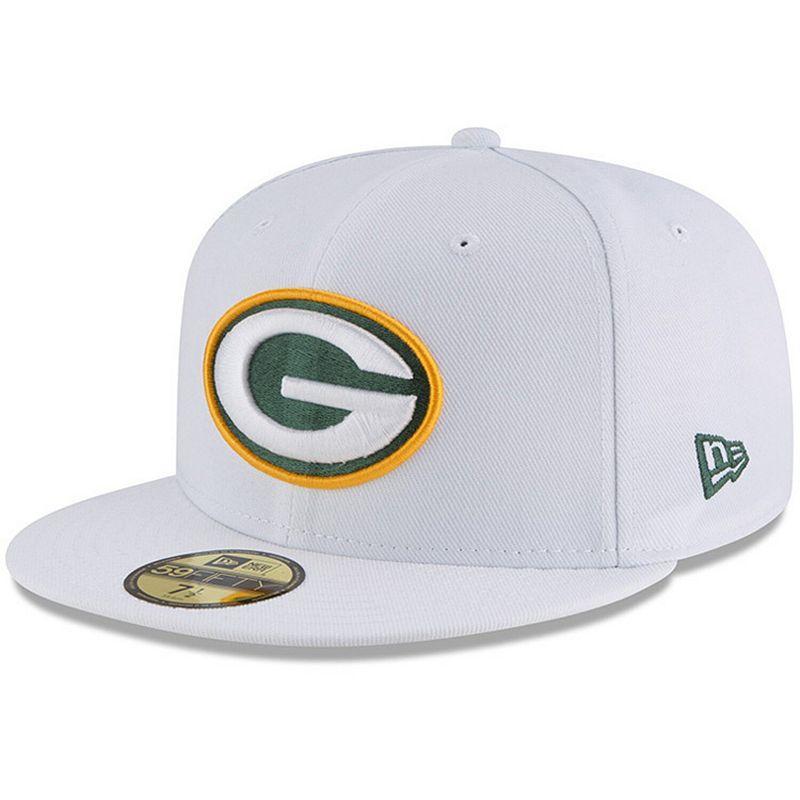 Mens New Era Green Bay Packers Omaha 59FIFTY Fitted Hat Product Image