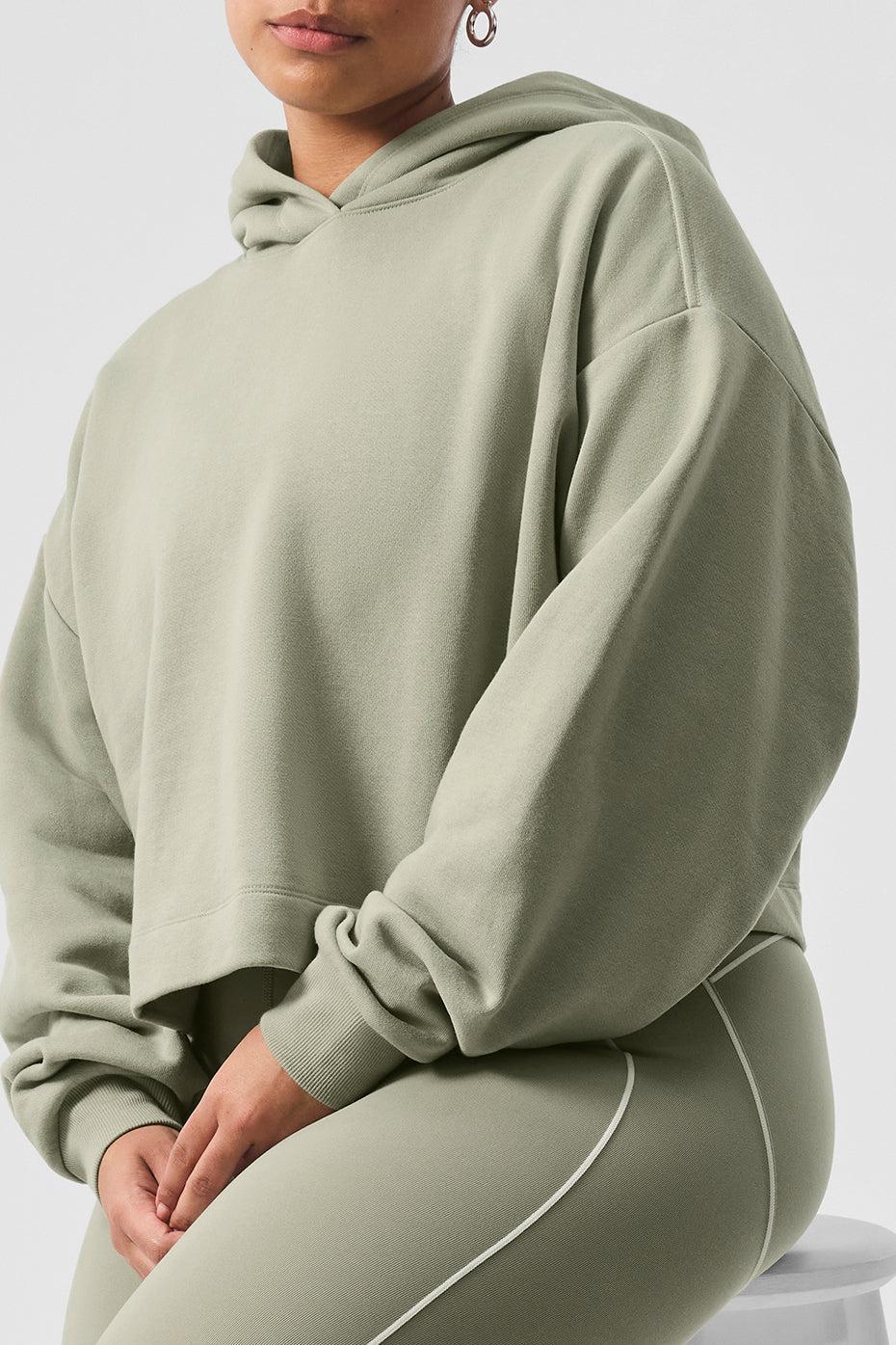 Bae Hoodie - Limestone Female Product Image