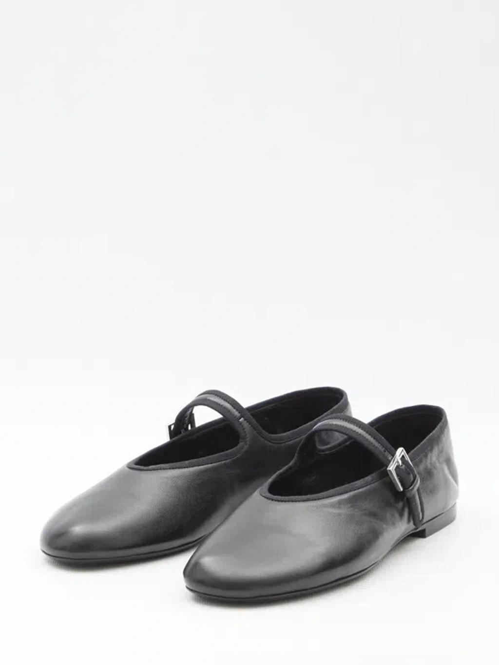 Boheme Mj Flat Ballerina Shoes In Black Product Image