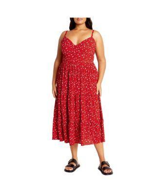 Plus Size Ditsy Daisy Dress product image