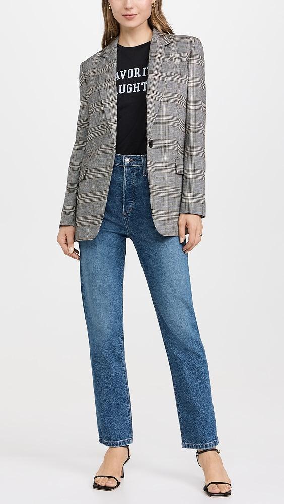 Favorite Daughter The Valentina Straight Jeans | Shopbop Product Image