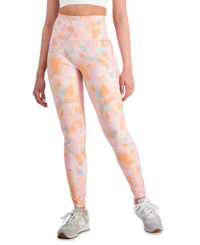 Women's Printed Cropped Compression Leggings, Created for Macy's Product Image
