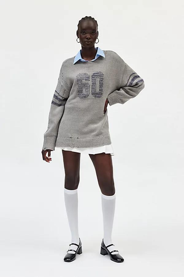 BDG Warner Varsity Pullover Sweater Womens at Urban Outfitters product image