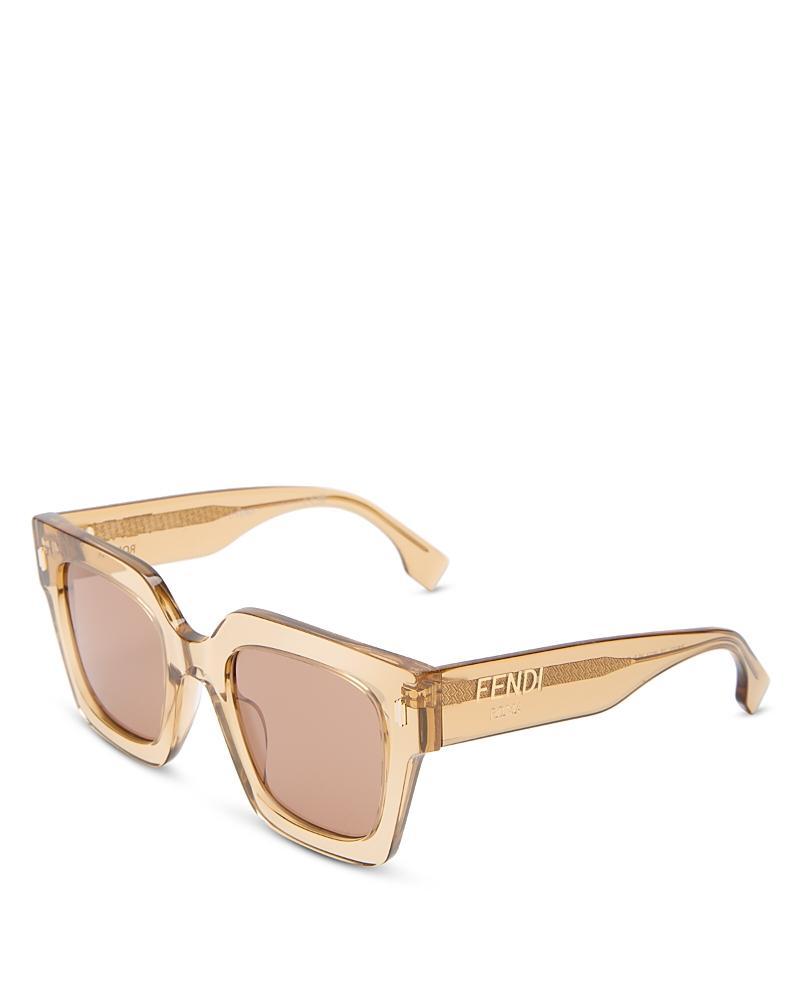 Fendi Roma 50mm Square Sunglasses Product Image