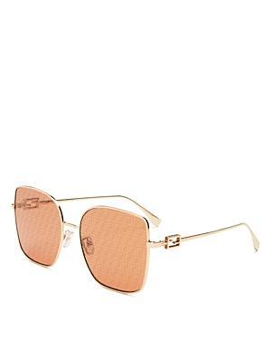 The Fendi Fine 59mm Geometric Sunglasses Product Image