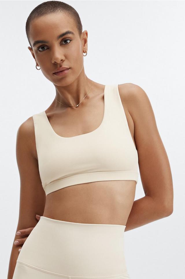 Fabletics Lola Low Impact Sports Bra Womens white plus Size 3X Product Image