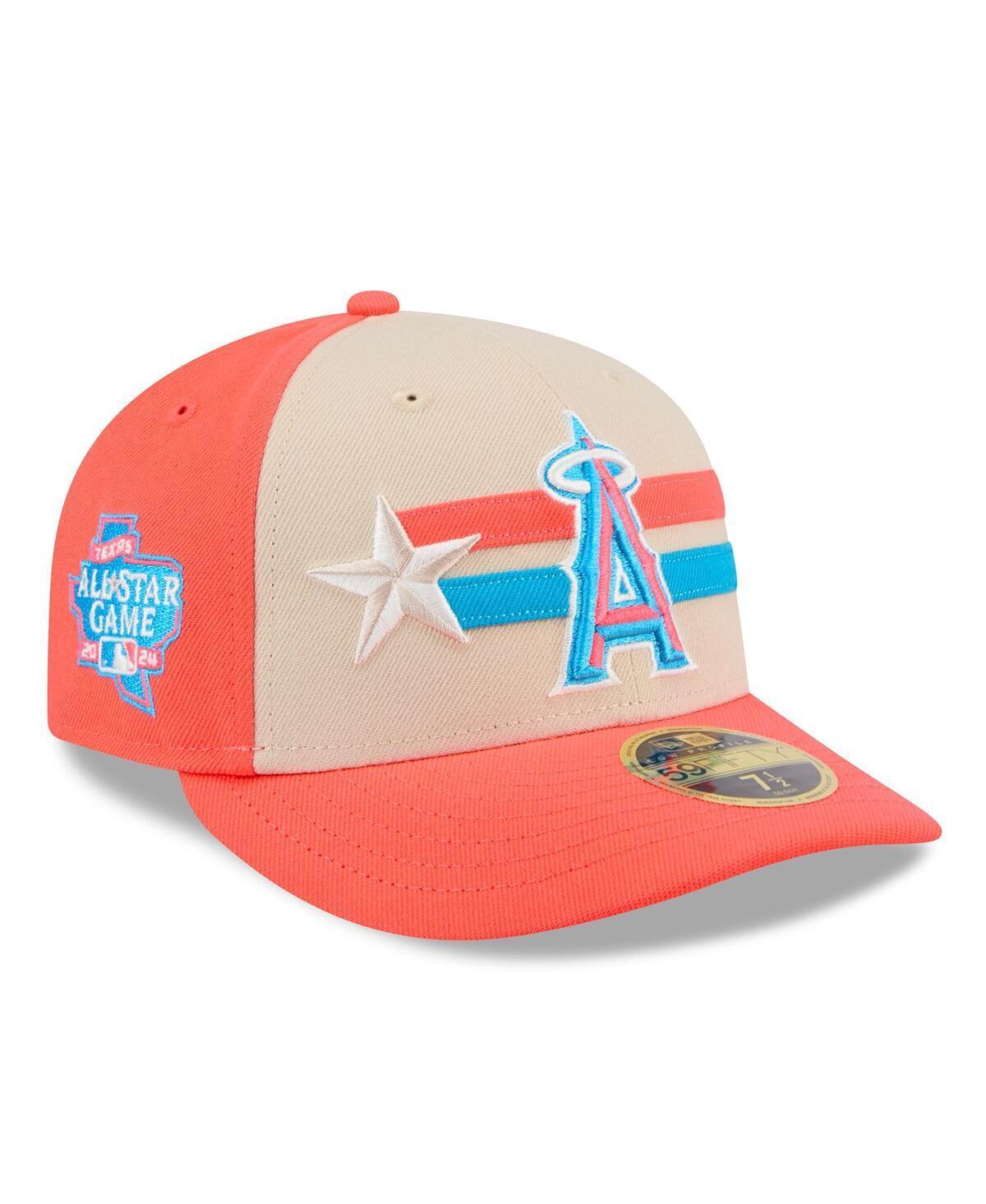 Mens New Era Cream Los Angeles Angels 2024 MLB All-Star Game Low Profile 59FIFTY Fitted Hat Product Image