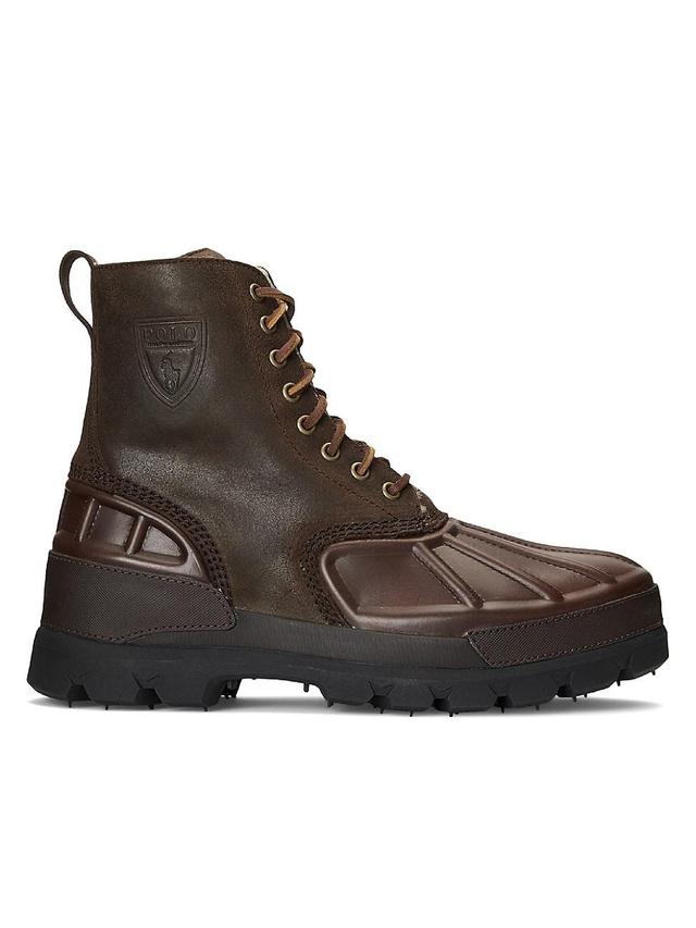 Mens Oslo High II Leather Lug Sole Boots Product Image