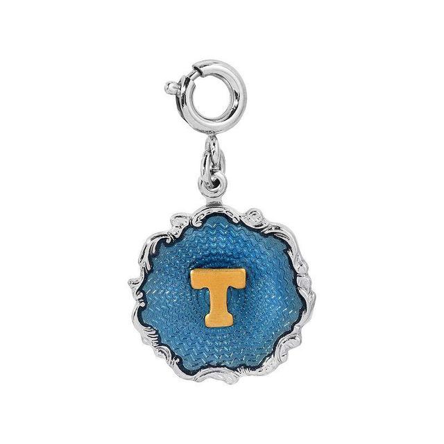 1928 Blue Enamel Initial Charm, Womens Product Image