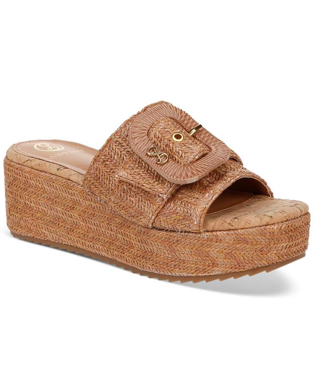 Sam & Libby Womens Crysta Wedge Sandal Product Image