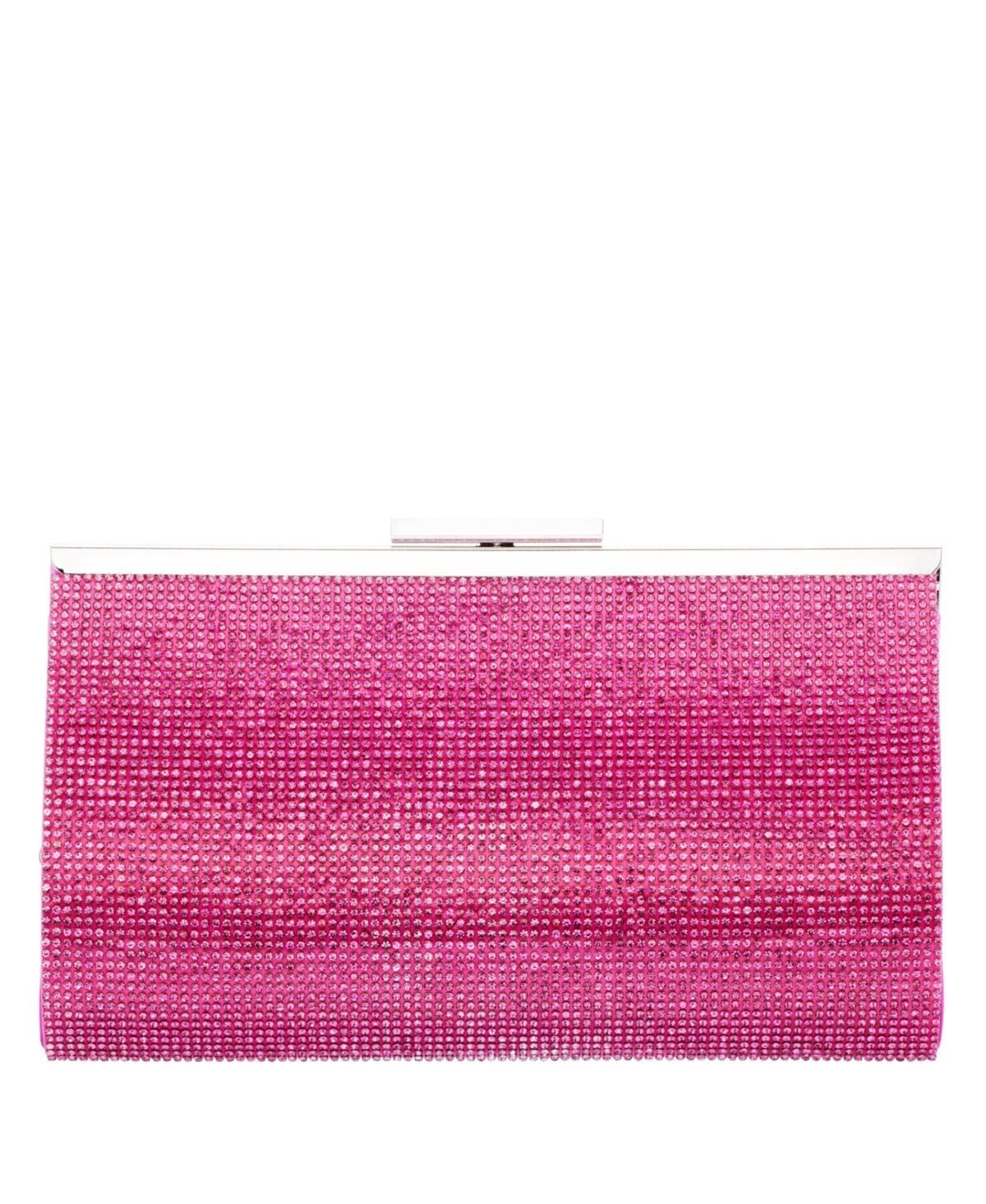 Nina Crystal Frame Clutch Product Image