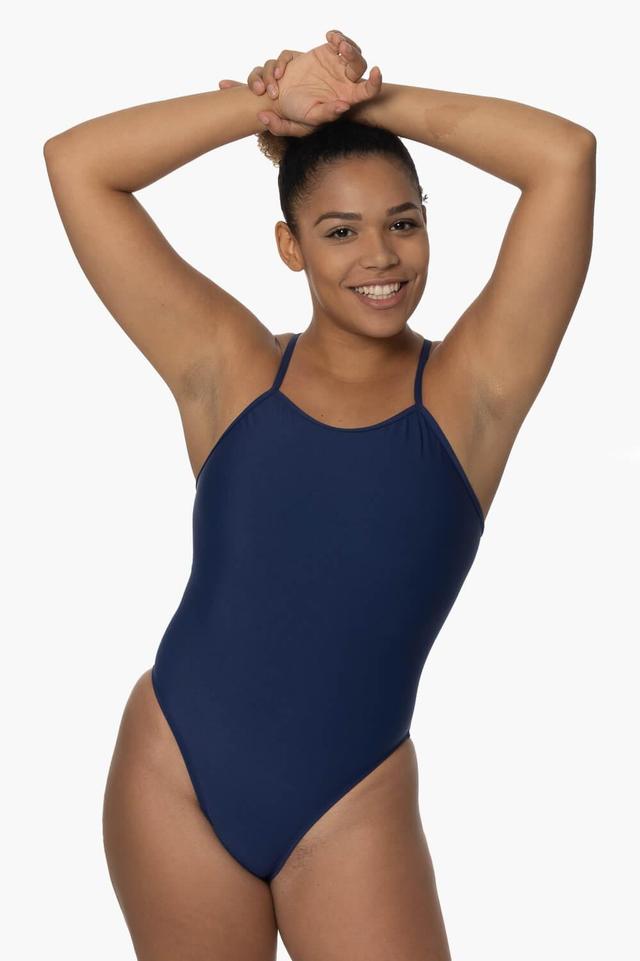 Raya Swim Onesie - Navy Female Product Image