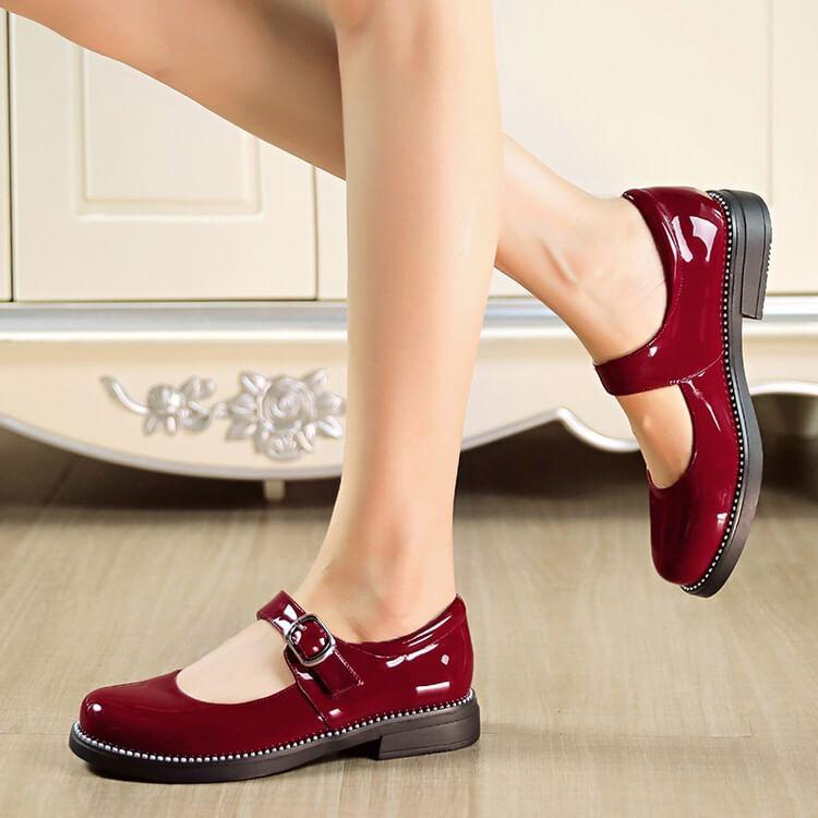 Patent Mary Jane Shoes Product Image