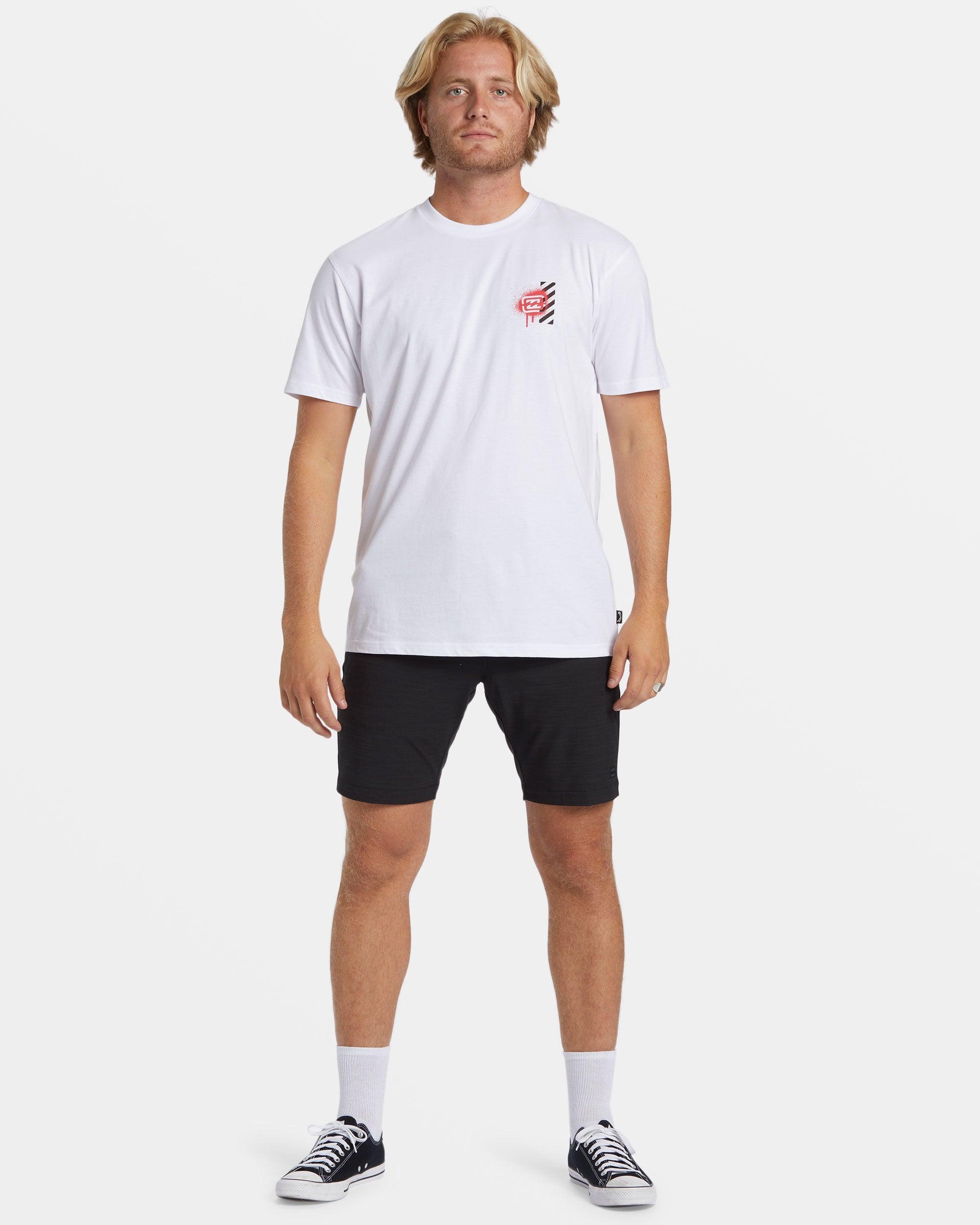 Segment T-Shirt - White Male Product Image