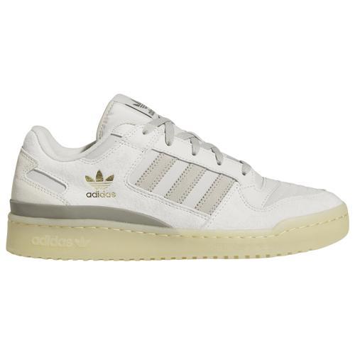 adidas Originals Mens adidas Originals Forum Low CL - Mens Basketball Shoes Red/Brown/White Product Image