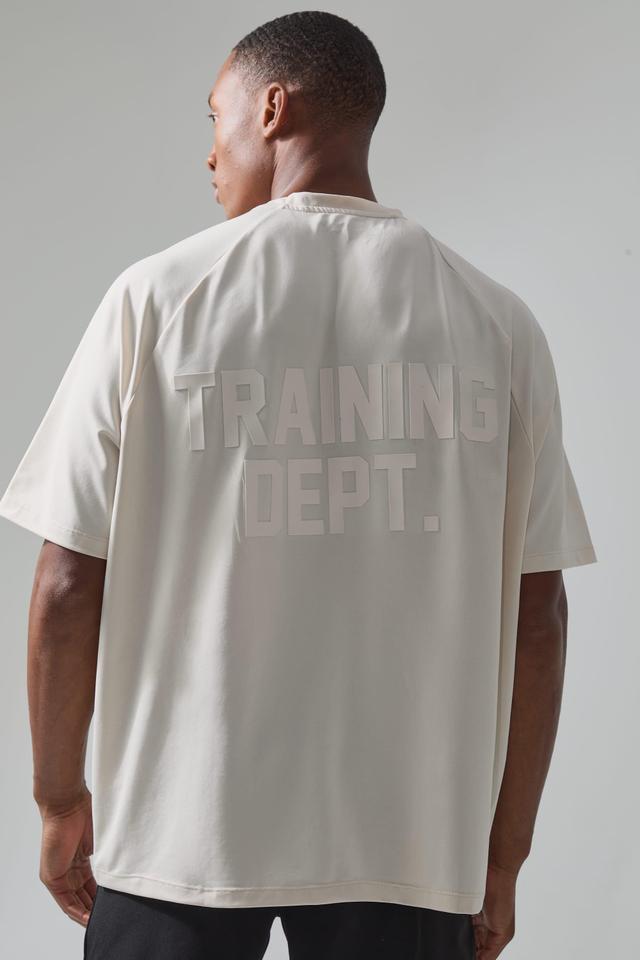 Active Training Dept Raglan Oversized T-shirt | boohooMAN USA Product Image