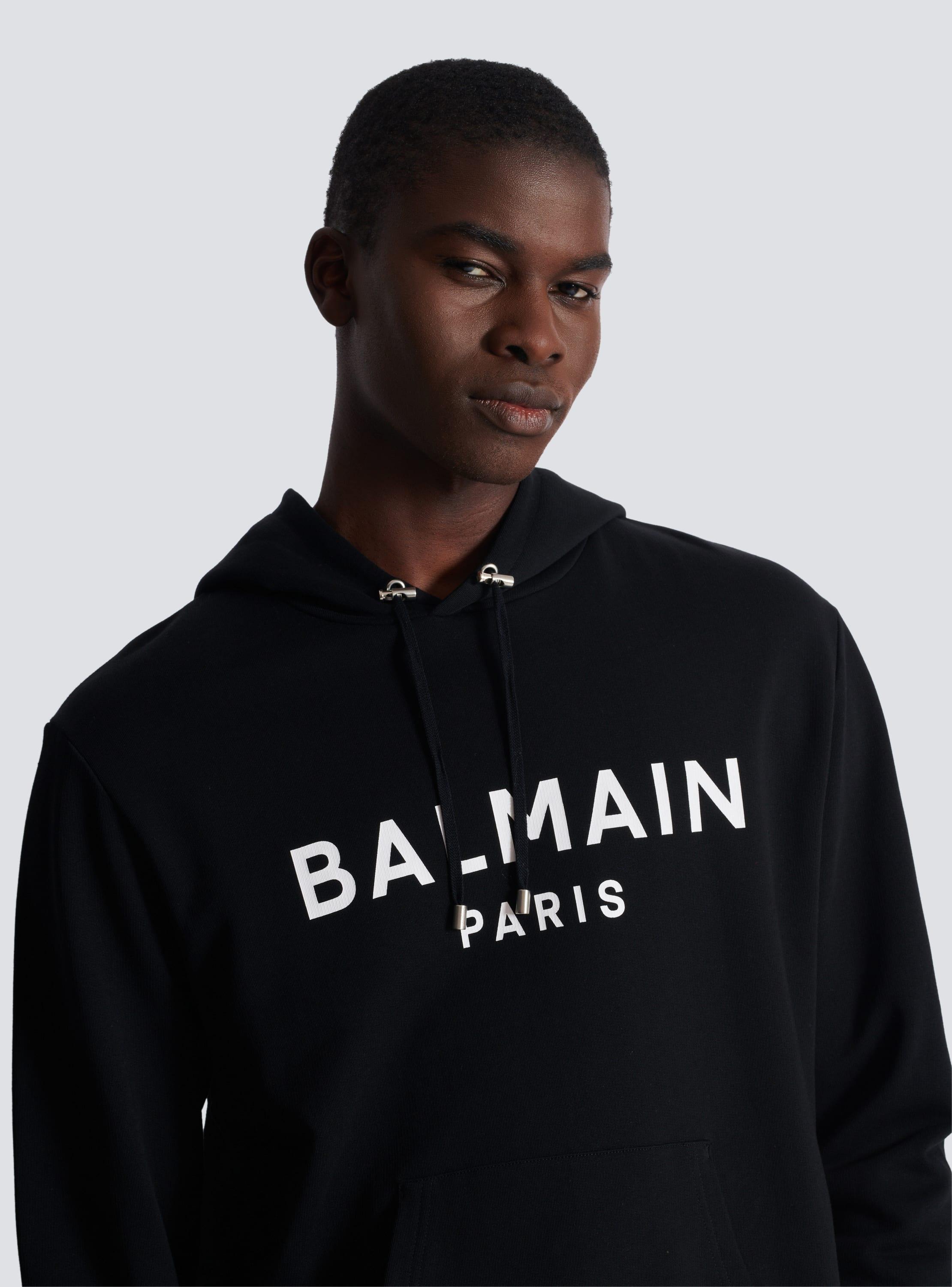 Printed Balmain Paris hoodie Product Image