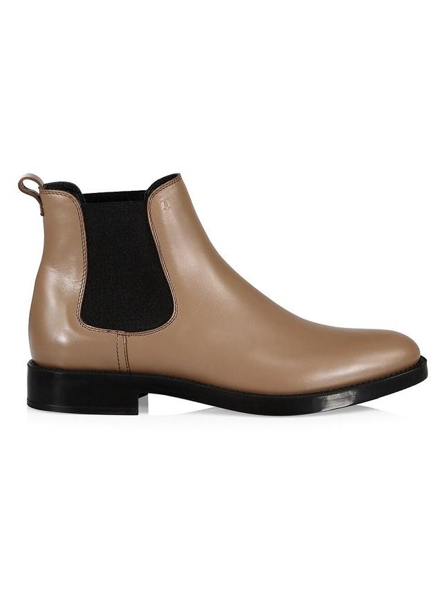 Womens 60C Debossed Leather Chelsea Boots Product Image